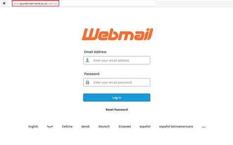 online webmail inloggen.